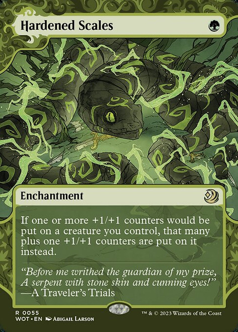 Hardened Scales (WOT) (Foil) (Showcase) (#55)