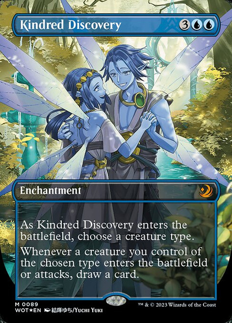 Kindred Discovery (WOT) (Confettifoil) (Full Art) (#89)
