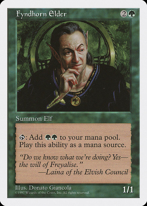 Fyndhorn Elder (5ED) (#297)