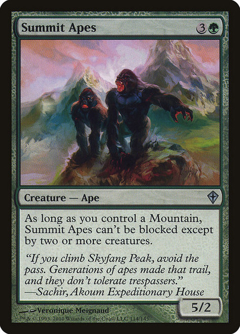 Summit Apes (WWK) (#114)