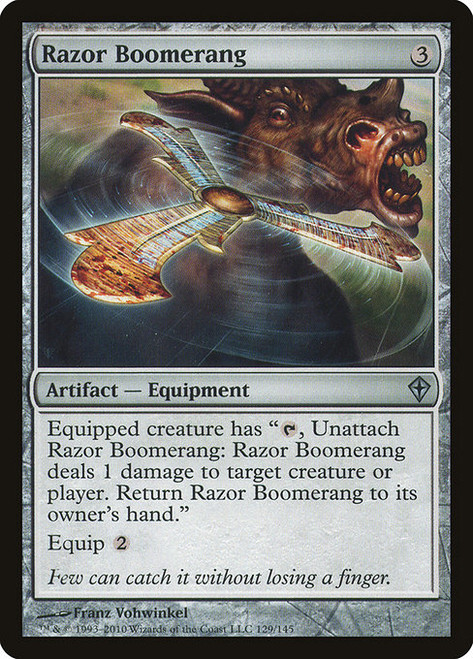 Razor Boomerang (WWK) (Foil) (#129)
