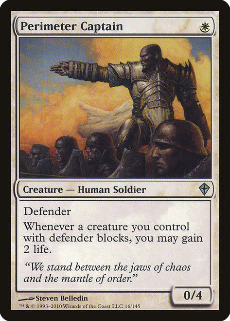 Perimeter Captain (WWK) (Foil) (#16)