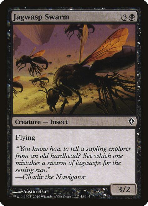 Jagwasp Swarm (WWK) (Foil) (#58)