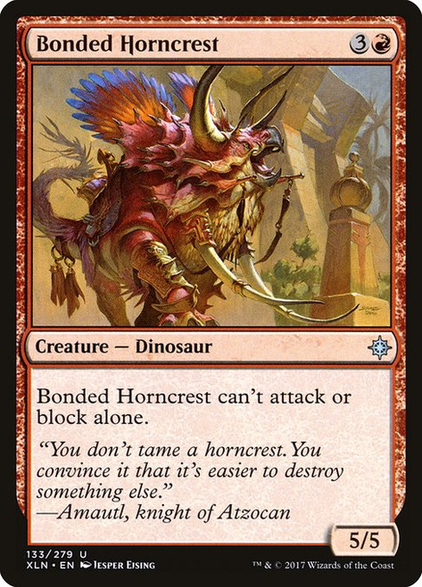 Bonded Horncrest (XLN) (Foil) (#133)