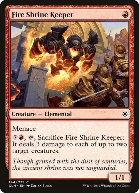 Fire Shrine Keeper (XLN) (Foil) (#144)
