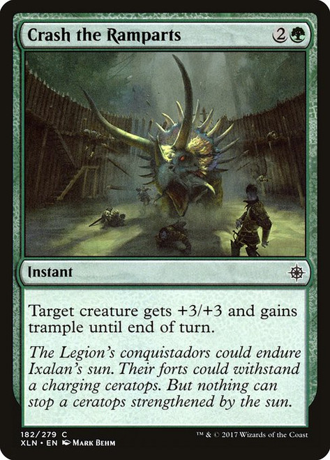 Crash the Ramparts (XLN) (Foil) (#182)