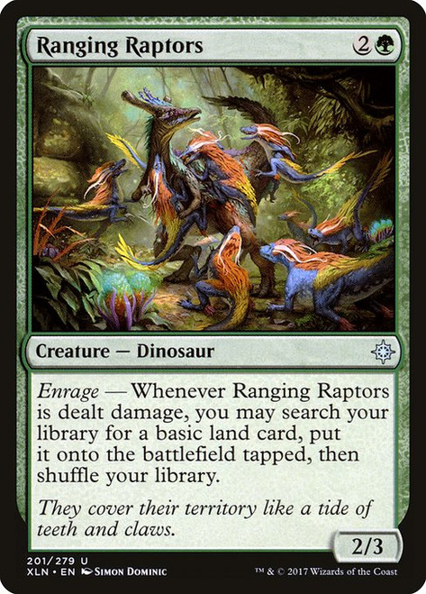 Ranging Raptors (XLN) (Foil) (#201)