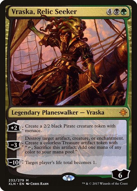 Vraska, Relic Seeker (XLN) (Foil) (#232)