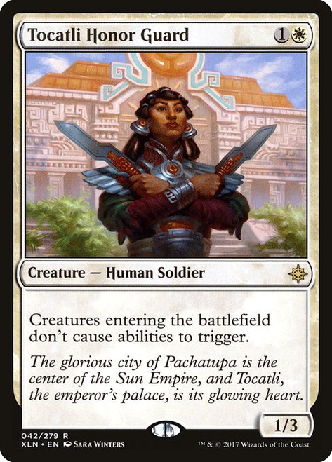 Tocatli Honor Guard (XLN) (Foil) (#42)