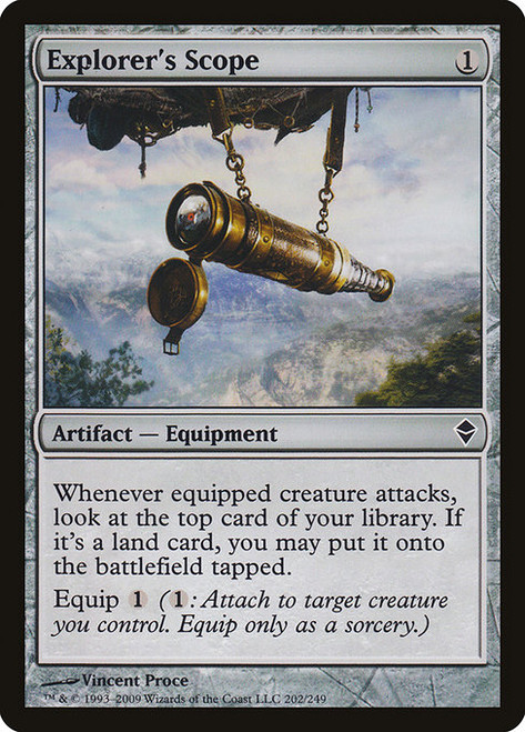 Explorer's Scope (ZEN) (Foil) (#202)