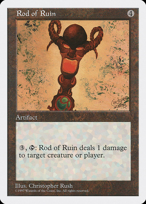 Rod of Ruin (5ED) (#396)
