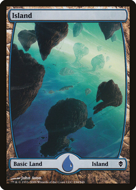 Island (ZEN) (Foil) (Full Art) (#234)