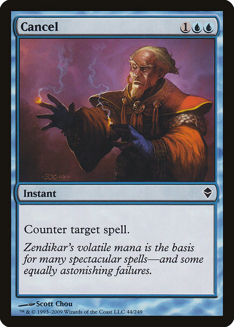 Cancel (ZEN) (Foil) (#44)