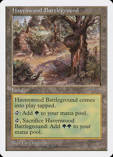 Havenwood Battleground (5ED) (#417)