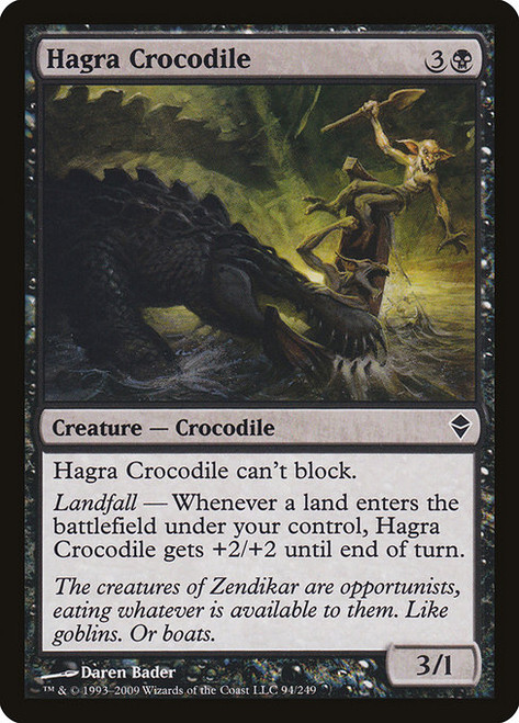 Hagra Crocodile (ZEN) (Foil) (#94)