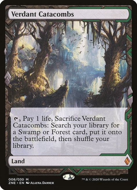 Verdant Catacombs (ZNE) (Foil) (#8)