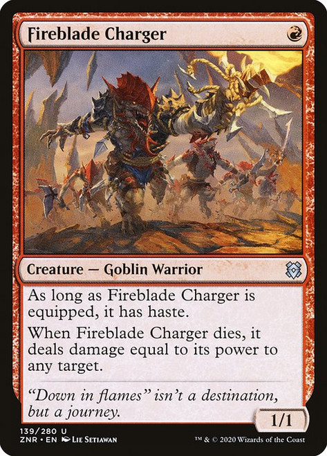 Fireblade Charger (ZNR) (Foil) (#139)