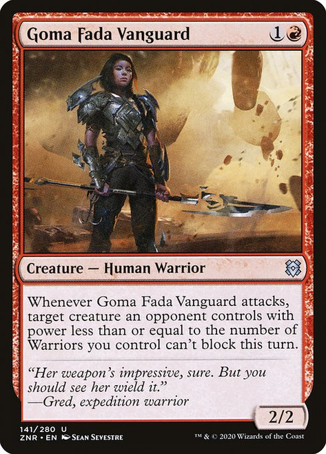 Goma Fada Vanguard (ZNR) (Foil) (#141)