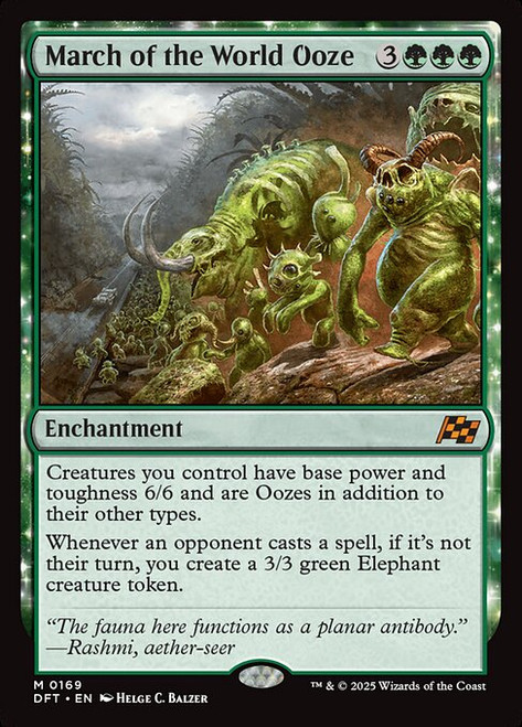 March of the World Ooze (DFT) (Foil) (#169)