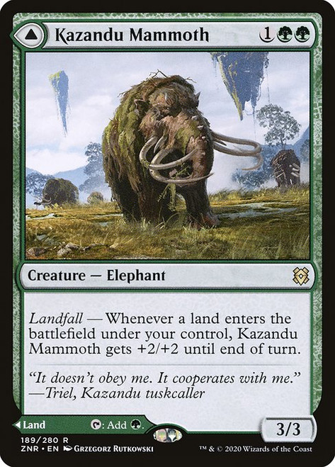 Kazandu Mammoth // Kazandu Valley (ZNR) (#189)