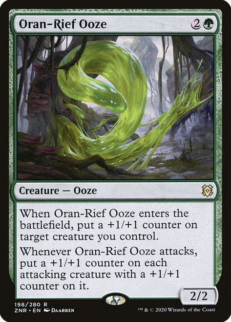 Oran-Rief Ooze (ZNR) (Foil) (#198)