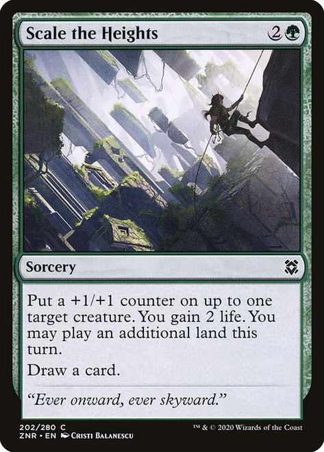 Scale the Heights (ZNR) (Foil) (#202)