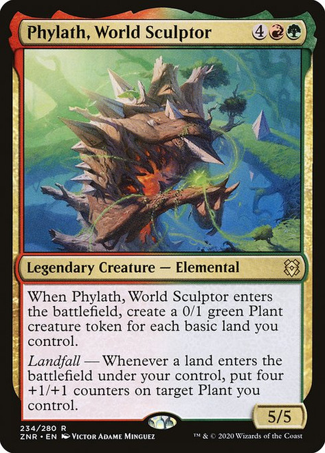 Phylath, World Sculptor (ZNR) (#234)