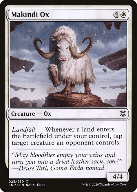 Makindi Ox (ZNR) (#25)