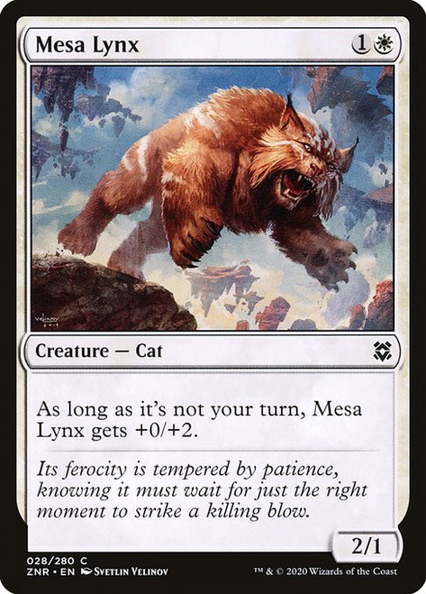 Mesa Lynx (ZNR) (Foil) (#28)