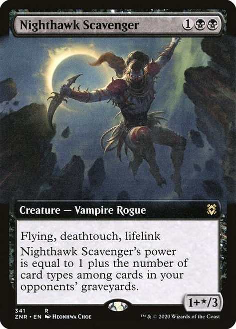 Nighthawk Scavenger (ZNR) (Extended Art) (#341)