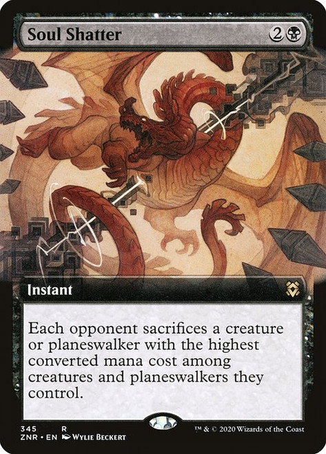 Soul Shatter (ZNR) (Extended Art) (#345)