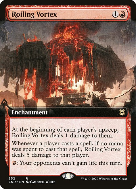 Roiling Vortex (ZNR) (Extended Art) (#352)