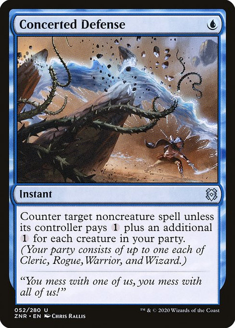 Concerted Defense (ZNR) (Foil) (#52)