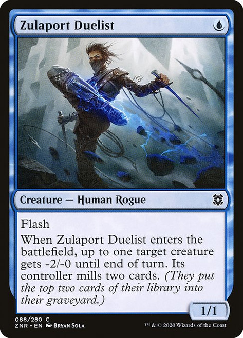 Zulaport Duelist (ZNR) (Foil) (#88)