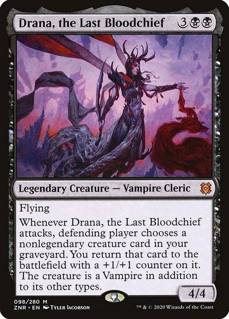 Drana, the Last Bloodchief (ZNR) (Foil) (#98)
