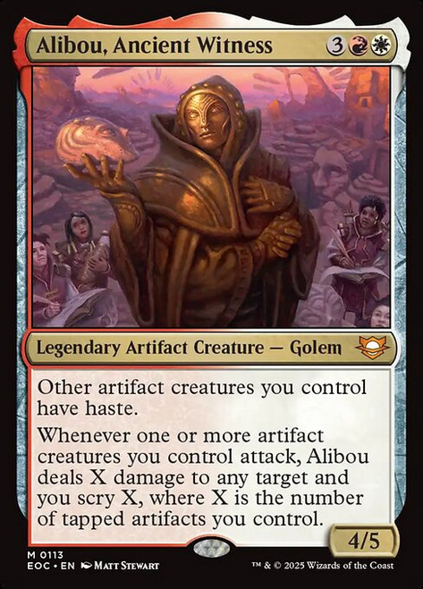 Alibou, Ancient Witness (EOC) (Foil) (#113)
