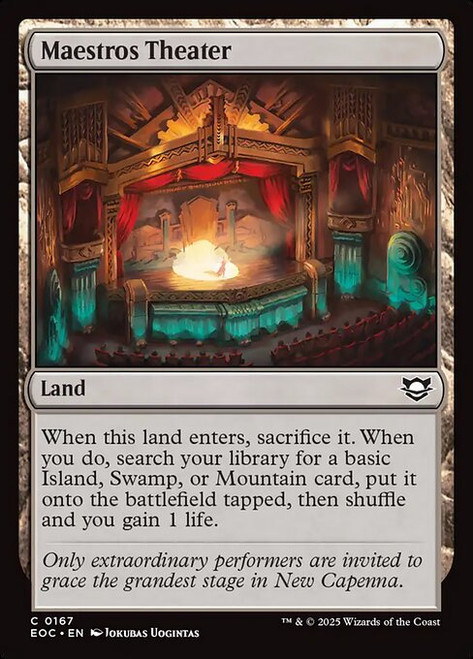 Maestros Theater (EOC) (Foil) (#167)