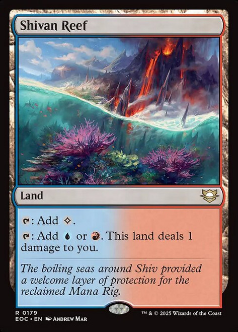 Shivan Reef (EOC) (Foil) (#179)