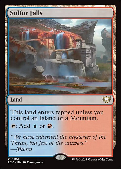 Sulfur Falls (EOC) (Foil) (#184)