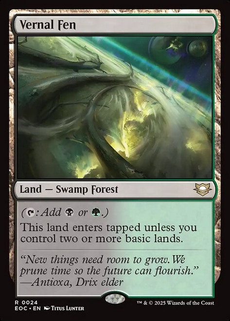 Vernal Fen (EOC) (Foil) (#24)