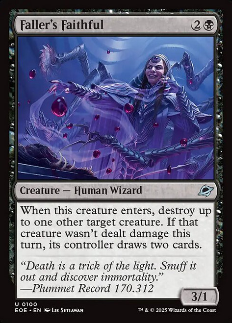 Faller's Faithful (EOE) (Foil) (#100)
