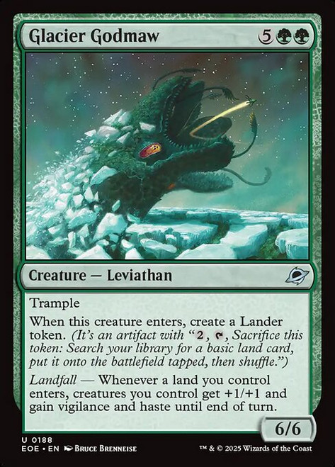 Glacier Godmaw (EOE) (Foil) (#188)