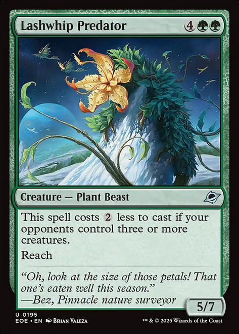 Lashwhip Predator (EOE) (Foil) (#195)