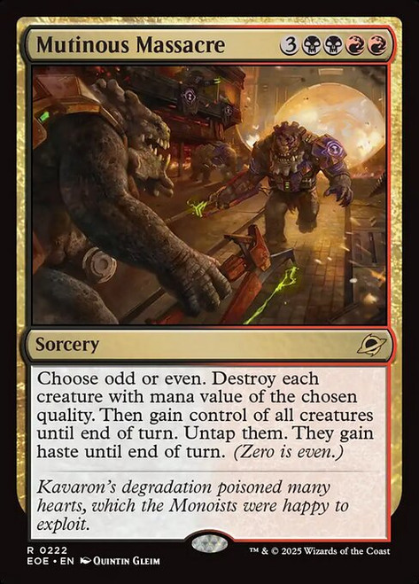 Mutinous Massacre (EOE) (#222)
