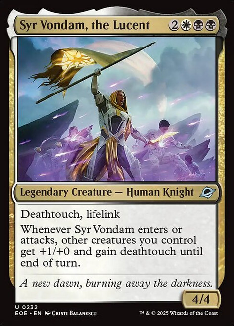 Syr Vondam, the Lucent (EOE) (#232)