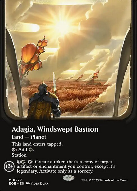 Adagia, Windswept Bastion (EOE) (Borderless) (#277)