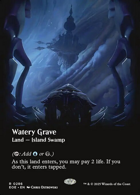 Watery Grave (EOE) (Foil) (Borderless) (#286)