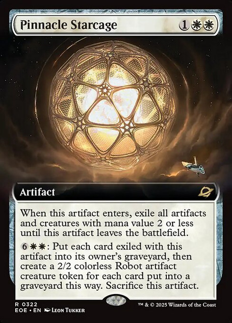 Pinnacle Starcage (EOE) (Foil) (Extended Art) (#322)