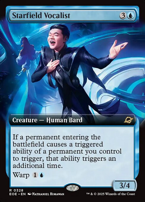 Starfield Vocalist (EOE) (Foil) (Extended Art) (#328)