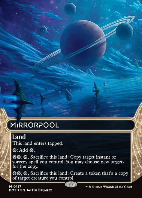 Mirrorpool (EOS) (GalaxyFoil) (Borderless) (#117)